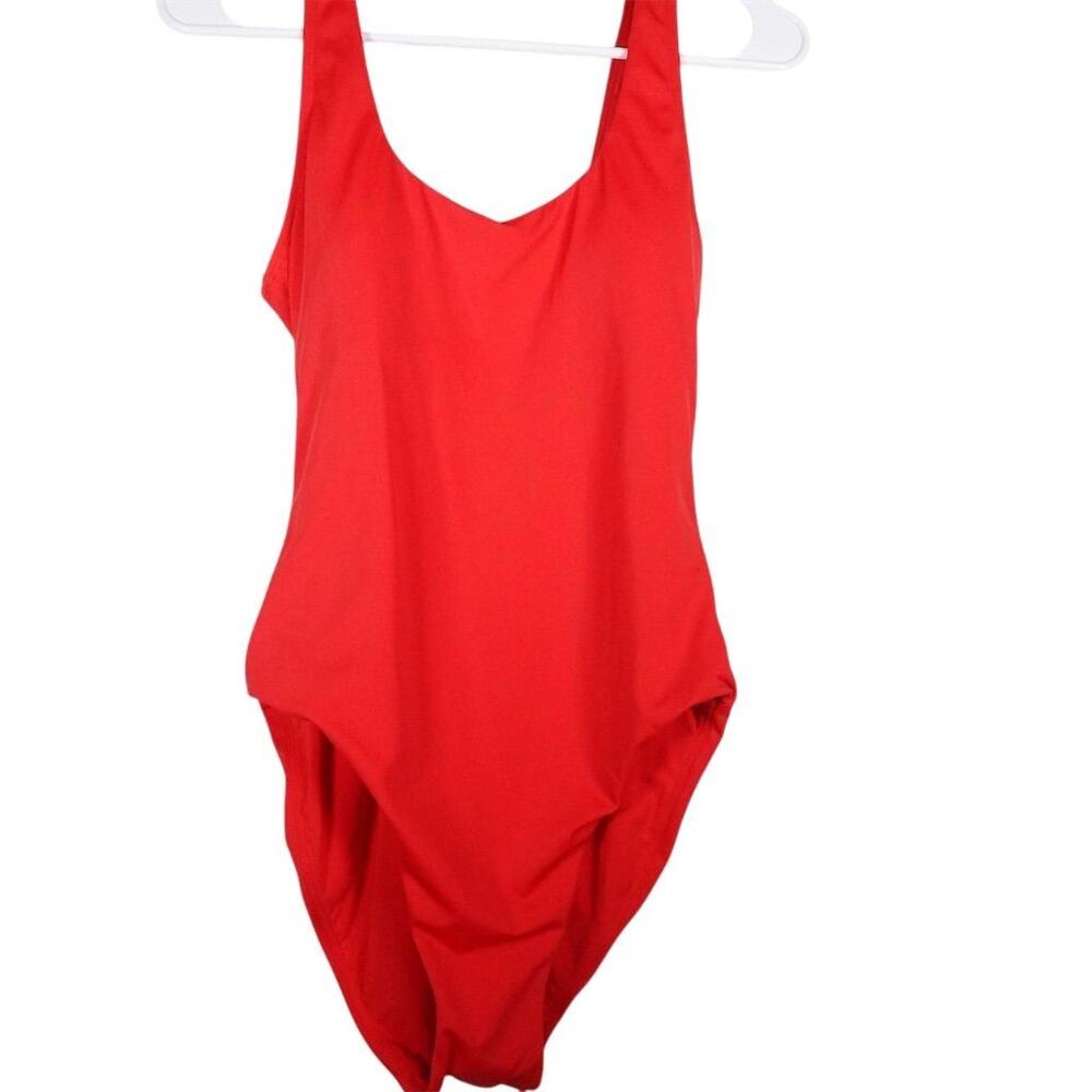 NWOT Sample Andie Swim Women's Cherry Red One Piece Swimsuit Small Read 2524